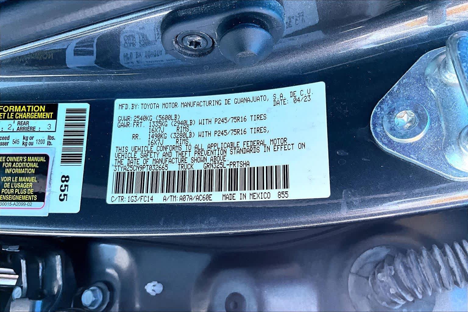 Used 2023 Toyota Tacoma SR5 RWD image 33