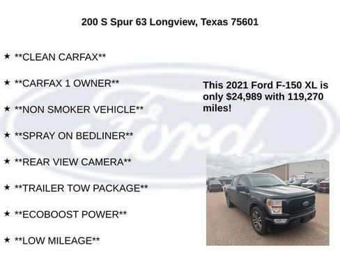 Used 2021 Ford F150 XL w/ STX Appearance Package image 5