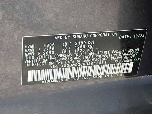 Used 2024 Subaru Legacy Sport AWD/4WD image 26