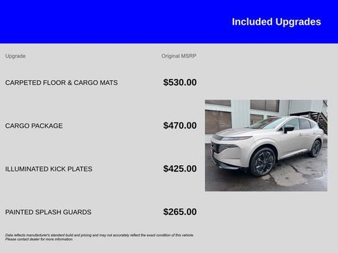 New 2026 Nissan Murano Platinum w/ Cargo Package AWD/4WD image 12