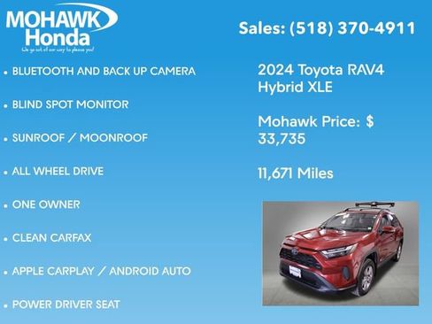 Used 2024 Toyota RAV4 XLE image 7