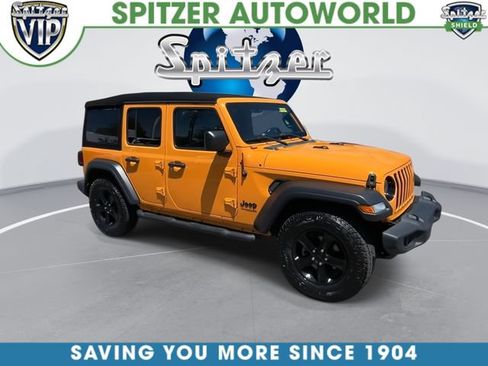 Used 2021 Jeep Wrangler Unlimited Sport AWD/4WD image 3