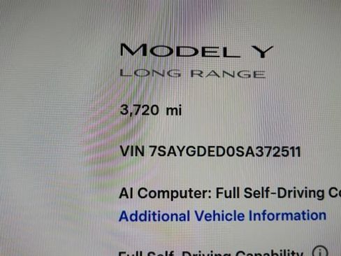 Used 2025 Tesla Model Y Long Range RWD image 55