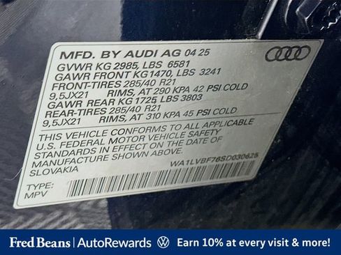 Used 2025 Audi Q7 3.0T Premium Plus w/ Premium Plus Package AWD/4WD image 35
