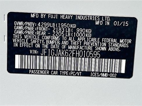 Used 2015 Subaru Impreza 2.0i Premium image 32