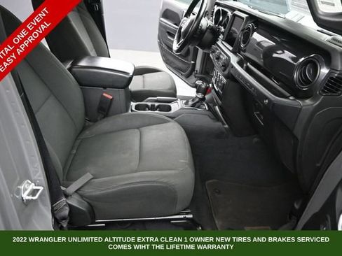 Used 2022 Jeep Wrangler Unlimited Sport AWD/4WD image 23