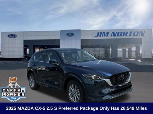 Used 2025 MAZDA CX-5 AWD 2.5 S w/ Preferred Package image 1