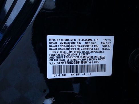Used 2016 Honda Pilot EX-L image 32
