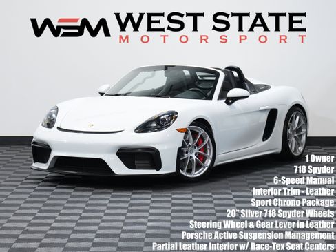 Used 2021 Porsche 718 Boxster Spyder image 1