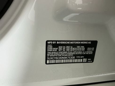 Certified 2022 BMW X6 xDrive40i w/ M Sport Package image 36