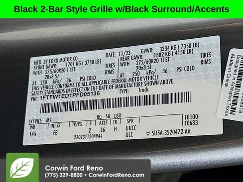 Used 2023 Ford F150 XLT w/ Equipment Group 302A High AWD/4WD image 33