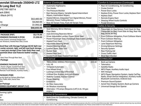 Used 2024 Chevrolet Silverado 2500 LTZ w/ LTZ Plus Package AWD/4WD image 6