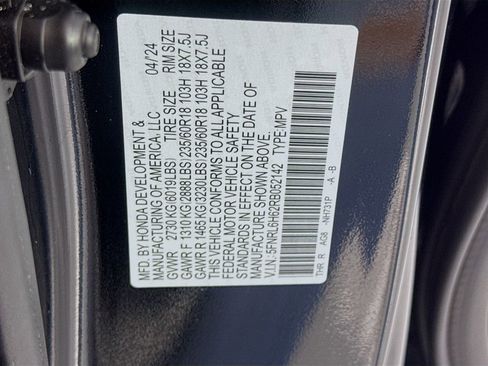 Used 2024 Honda Odyssey EX-L image 42