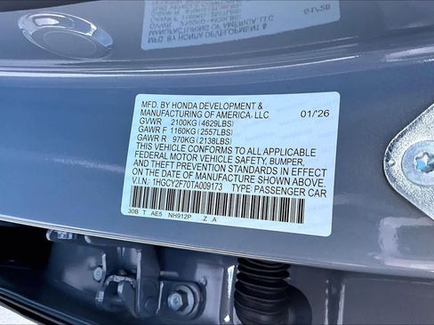 New 2026 Honda Accord Sport image 21