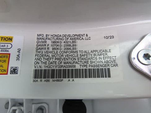 Used 2024 Honda Accord EX image 25