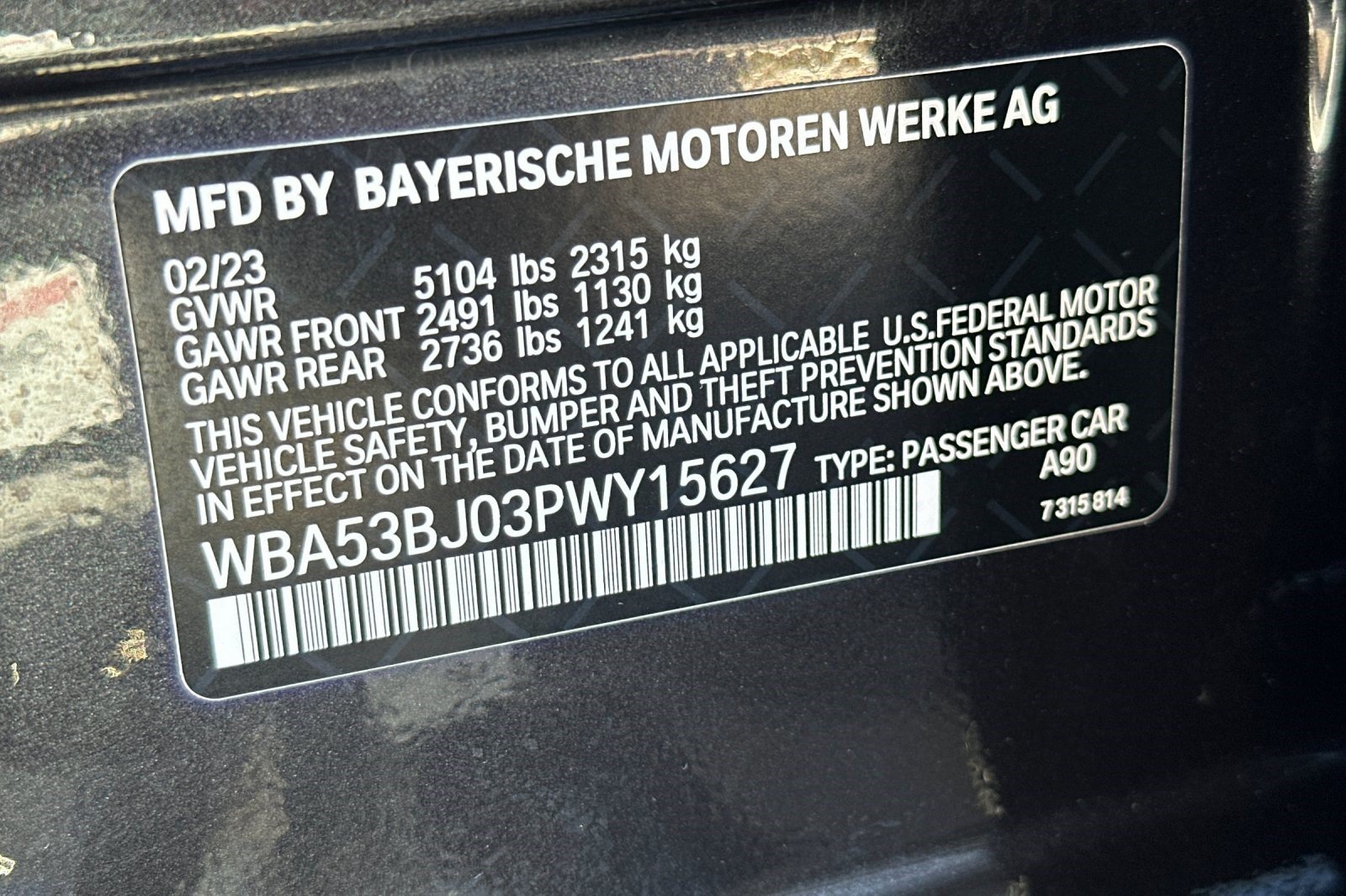 Certified 2023 BMW 540i w/ Premium Package RWD image 40