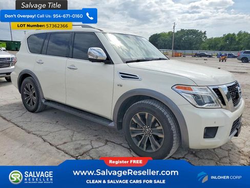 Used 2018 Nissan Armada Platinum w/ Captain Seat Package RWD image 5