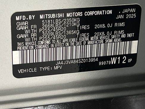 Used 2025 Mitsubishi Outlander SE FWD image 75