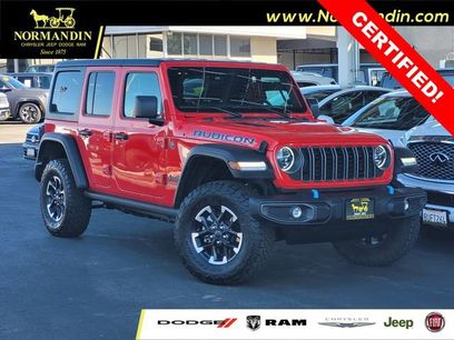 Certified 2025 Jeep Wrangler Unlimited Rubicon 4xe w/ Safety Group