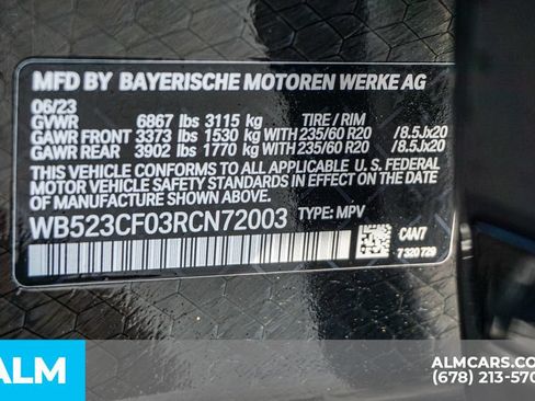 Used 2024 BMW iX xDrive50 w/ Convenience Package AWD/4WD image 64