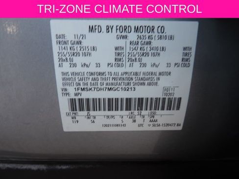 Used 2021 Ford Explorer XLT w/ Equipment Group 202A image 16