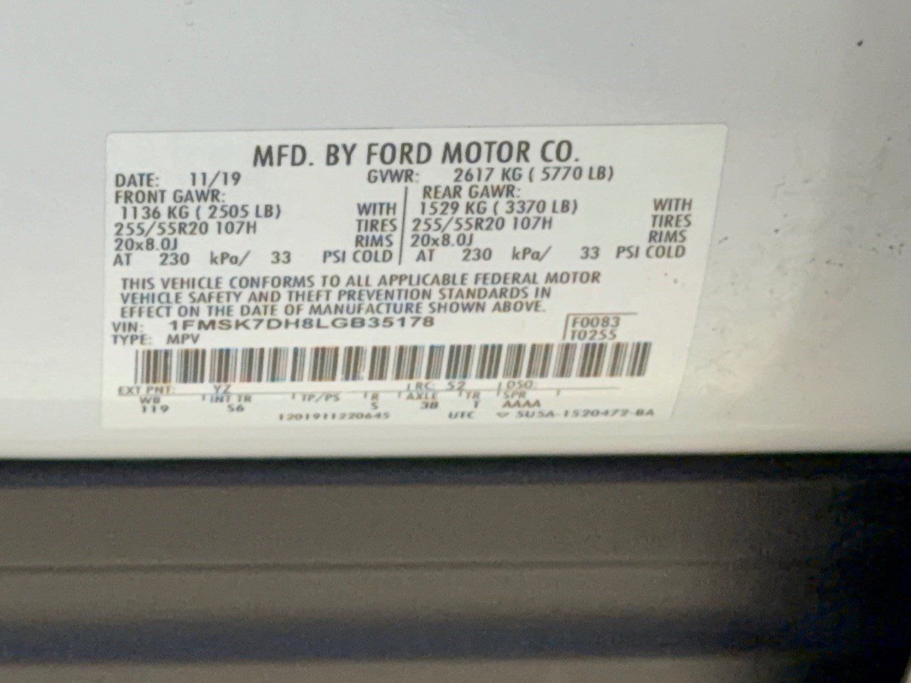 Used 2020 Ford Explorer XLT w/ Equipment Group 202A RWD image 31