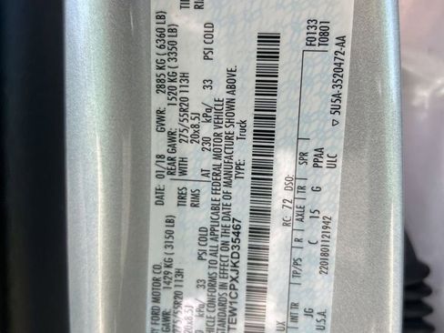 Used 2018 Ford F150 XL w/ Equipment Group 101A Mid image 37