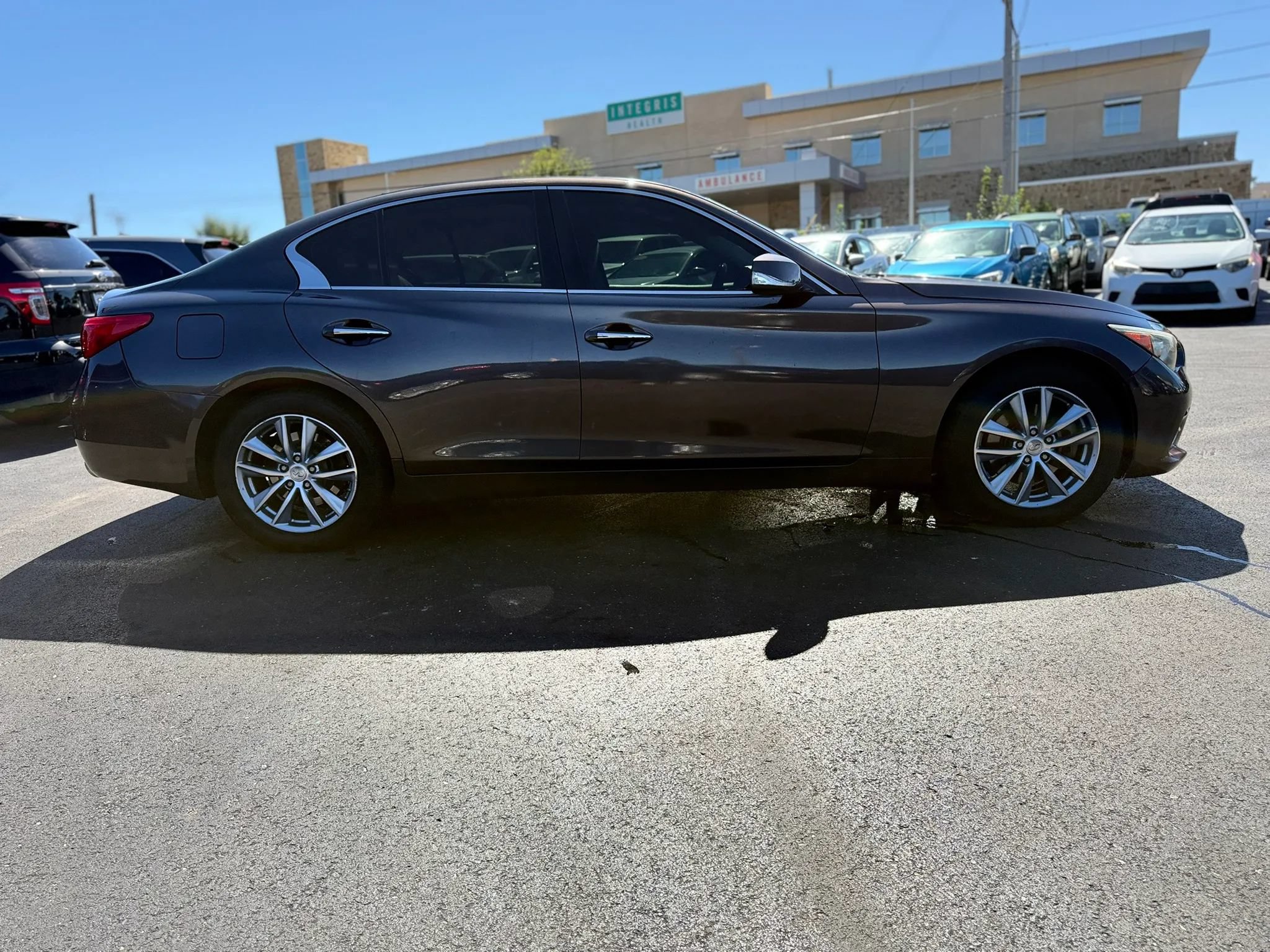 Used 2014 INFINITI Q50 Premium w/ Spare Tire Package AWD/4WD image 2