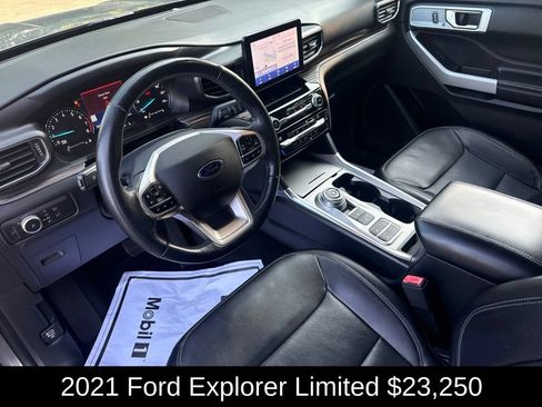 Used 2021 Ford Explorer Limited w/ Equipment Group 301A RWD image 10