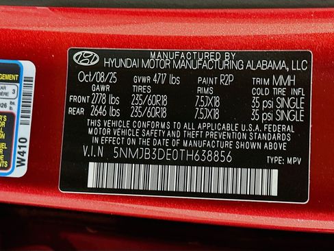 Used 2026 Hyundai Tucson SEL FWD image 12