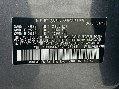 Used 2019 Subaru Legacy 3.6R Limited image 31