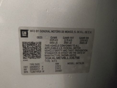 Used 2020 GMC Terrain SLE FWD image 33