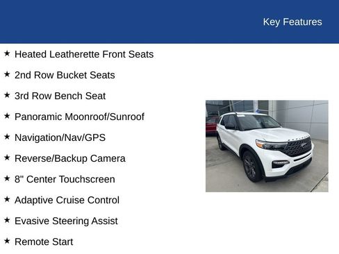Used 2023 Ford Explorer XLT w/ Equipment Group 202A AWD/4WD image 39