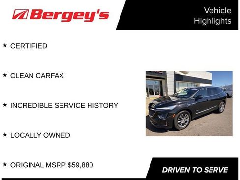 Certified 2022 Buick Enclave Avenir w/ Avenir Technology Package AWD/4WD image 4