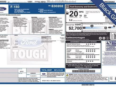 Certified 2024 Ford F150 XLT w/ XLT Black Appearance Package AWD/4WD image 21