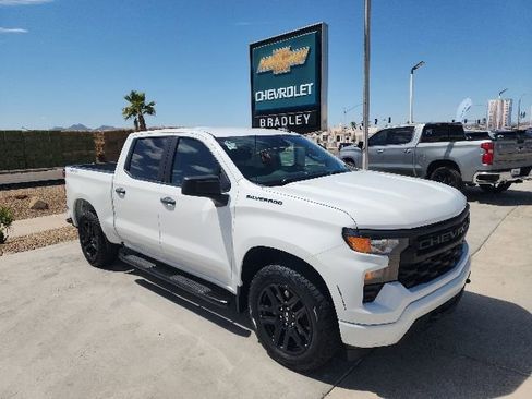 Used 2023 Chevrolet Silverado 1500 Custom w/ LPO, Dark Essentials Package AWD/4WD image 1