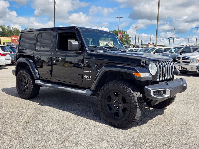 Used 2019 Jeep Wrangler Unlimited Sahara w/ Safety Group AWD/4WD image 1