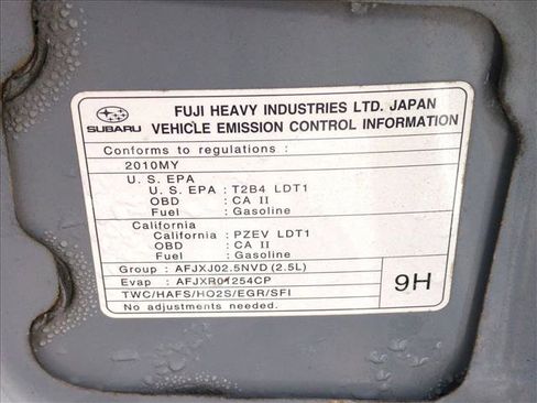 Used 2010 Subaru Forester 2.5X Limited w/ Popular Equipment Group 4A image 15