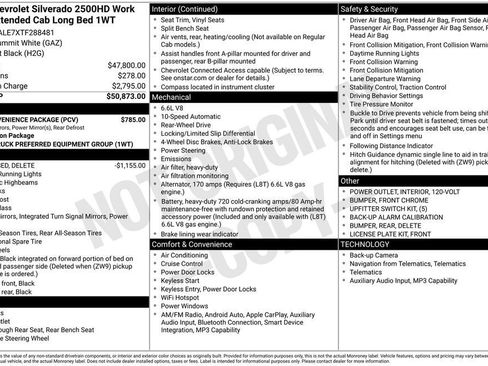 New 2026 Chevrolet Silverado 2500 W/T w/ WT Convenience Package RWD image 2