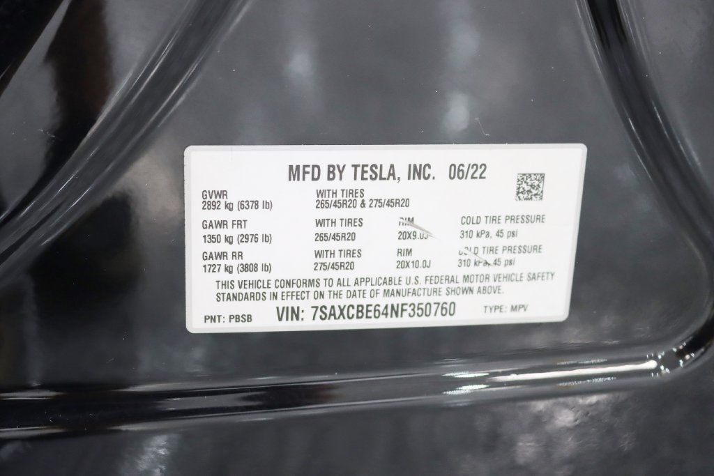 Used 2022 Tesla Model X Plaid AWD/4WD image 40