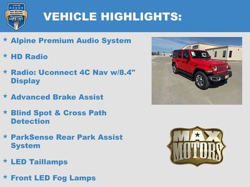 Used 2020 Jeep Wrangler Unlimited Sahara w/ Dual Top Group AWD/4WD image 28