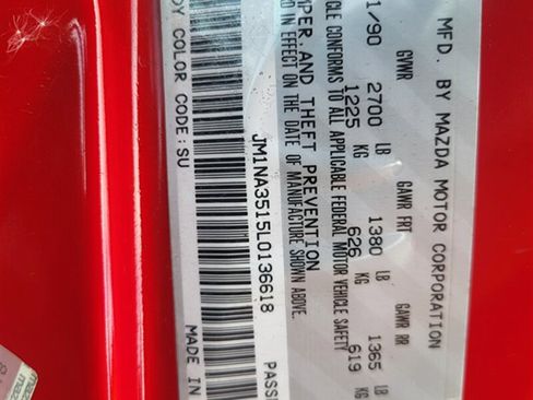 Used 1990 MAZDA MX-5 Miata image 19