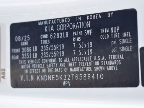 New 2026 Kia Carnival SX Prestige FWD image 42