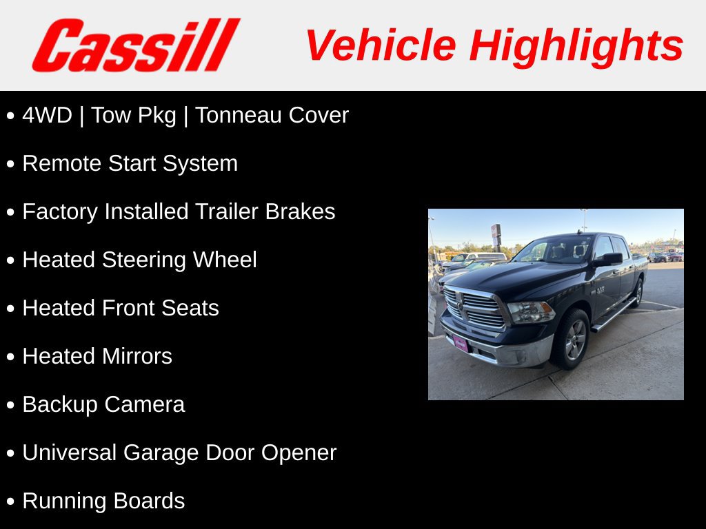 Used 2016 RAM 1500 Big Horn AWD/4WD image 3