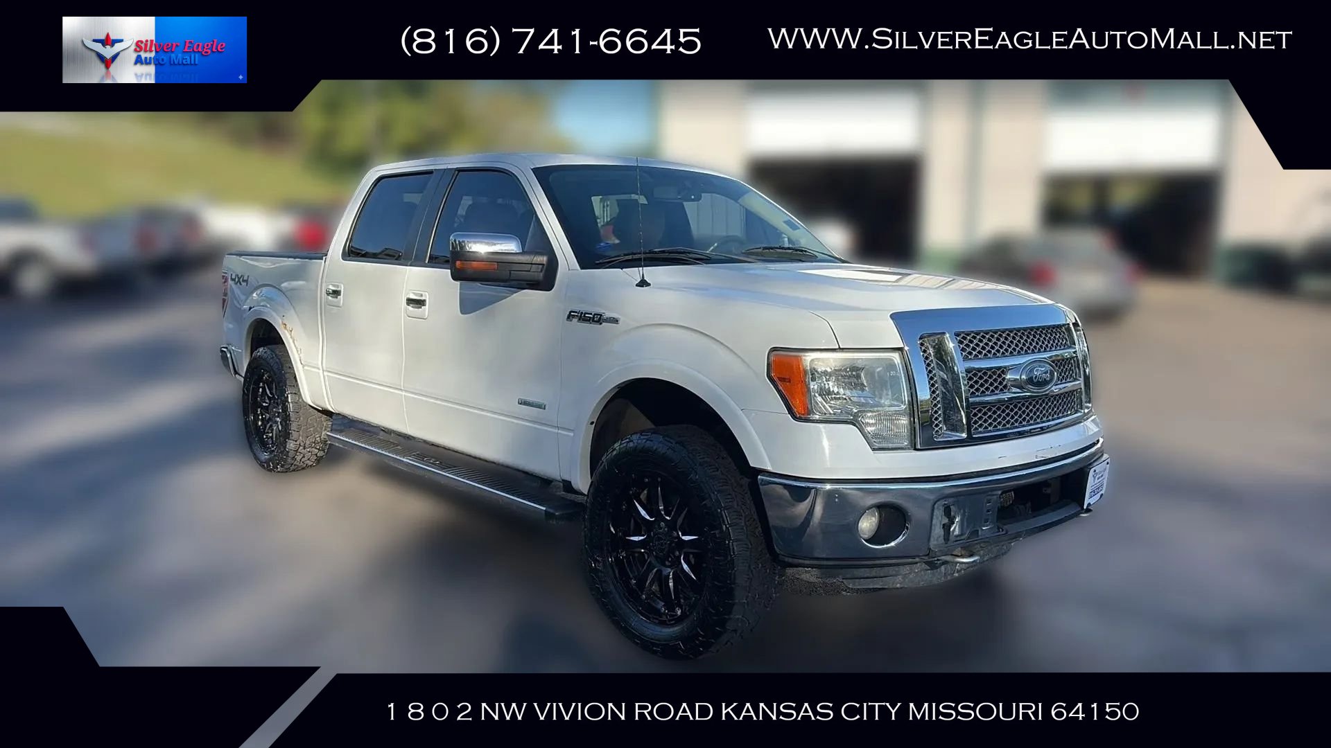 Used 2012 Ford F150 Lariat w/ Lariat Chrome Pkg AWD/4WD image 7