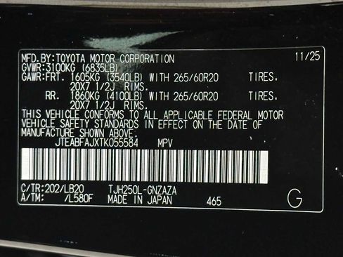 Certified 2026 Toyota Land Cruiser w/ Premium Package AWD/4WD image 33