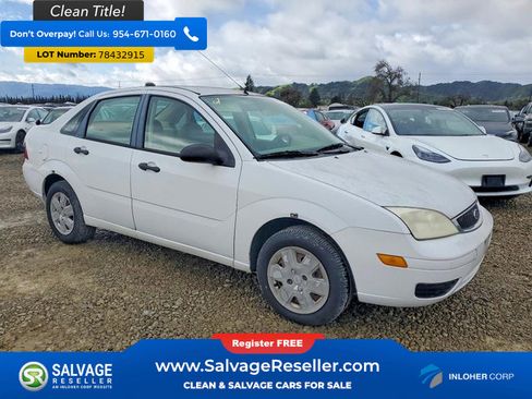 Used 2007 Ford Focus ZX4 Sedan FWD image 5