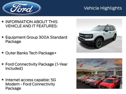 New 2026 Ford Bronco Sport Outer Banks w/ Outer Banks Tech Package+ AWD/4WD image 4