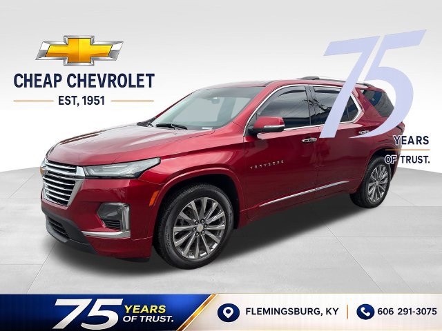 Used 2023 Chevrolet Traverse Premier w/ LPO, Floor Liner Package AWD/4WD 360° Tour