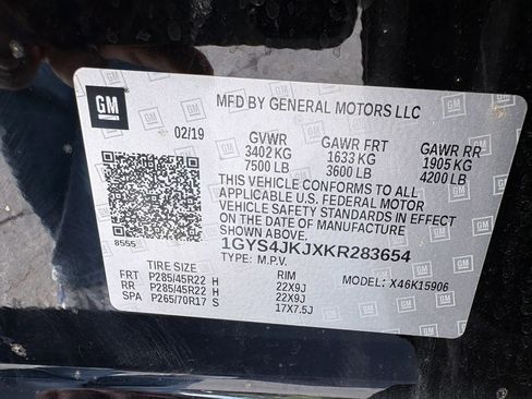 Used 2019 Cadillac Escalade ESV Premium Luxury AWD/4WD image 31